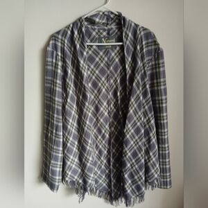 Natural Reflections XL Long Sleeve Open Cardigan